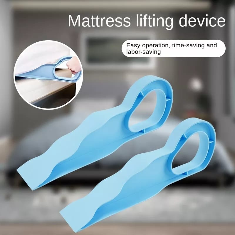 2PCS Mattress Lifter Wedge Elevator Household Bed Making Mattress Lifting Handy Tool Bed Maker Kit Mattress Raiser