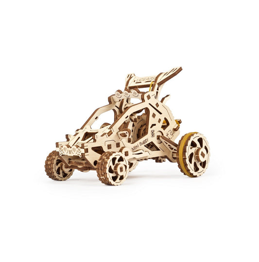 Ugears Mini Buggy / Desert Buggy ★Mechanical 3D Puzzle Kit Model Toys Gift Present Birthday Xmas Christmas Kids Adults