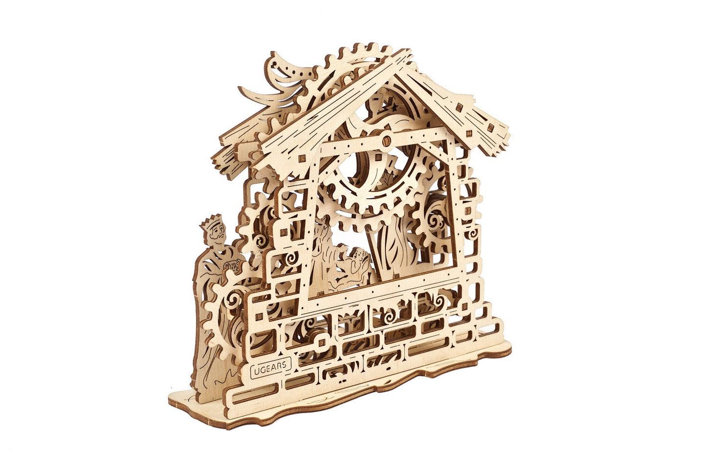 Ugears Nativity Scene ★Mechanical 3D Puzzle Kit Model Toys Gift Present Birthday Xmas Christmas Kids Adults