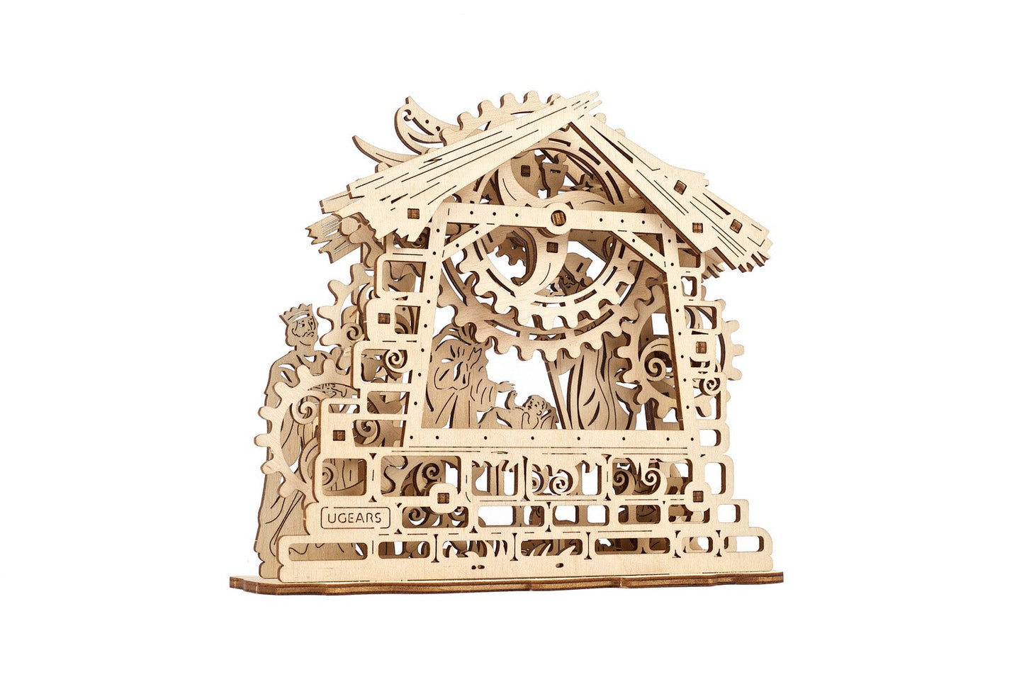 Ugears Nativity Scene ★Mechanical 3D Puzzle Kit Model Toys Gift Present Birthday Xmas Christmas Kids Adults