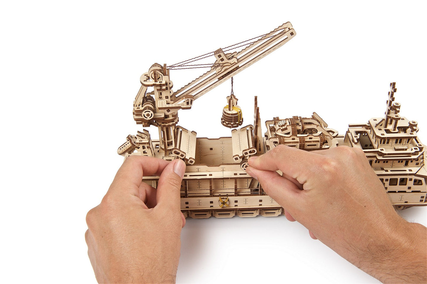 Ugears Research Vessel ★Mechanical 3D Puzzle Kit Model Toys Gift Present Birthday Xmas Christmas Kids Adults