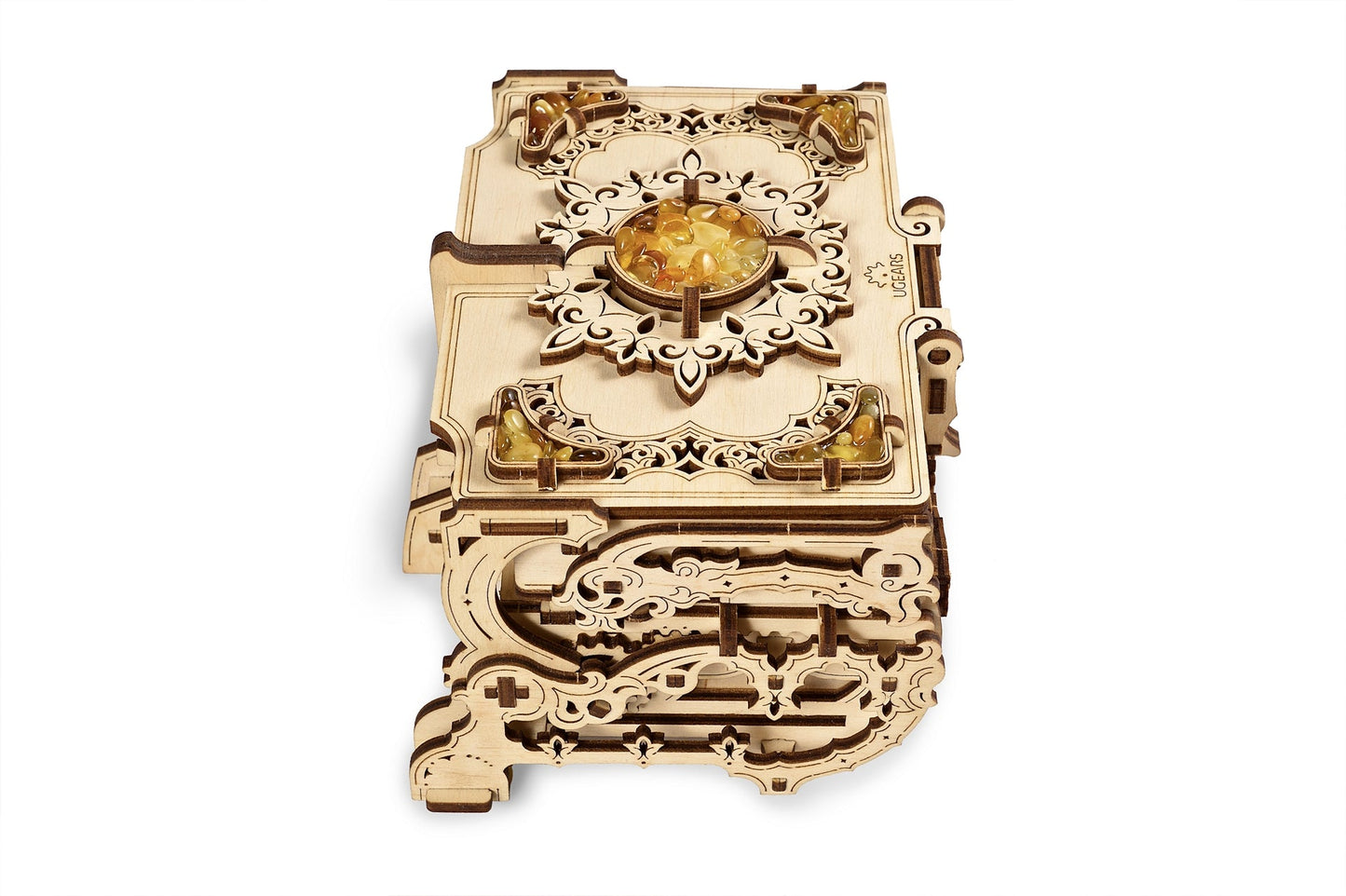 Ugears Amber Box ★Mechanical 3D Puzzle Kit Model Toys Gift Birthday Present Xmas Christmas Kids Adults