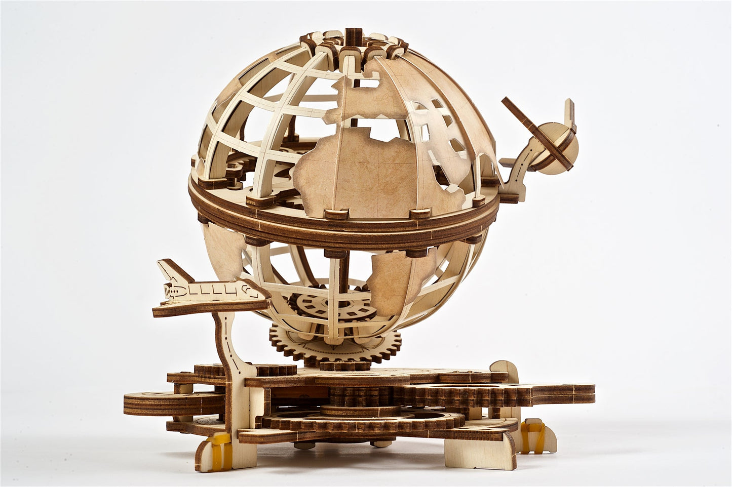 Ugears Globus ★Mechanical 3D Puzzle Kit Model Toys Gift Present Birthday Xmas Christmas Kids Adults