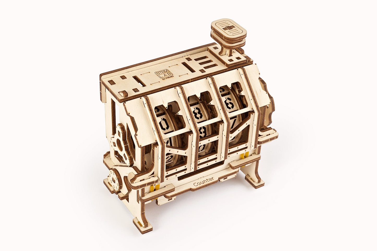 Ugears Stem Lab Counter ★Mechanical 3D Puzzle Kit Model Toys Gift Present Birthday Xmas Christmas Kids Adults