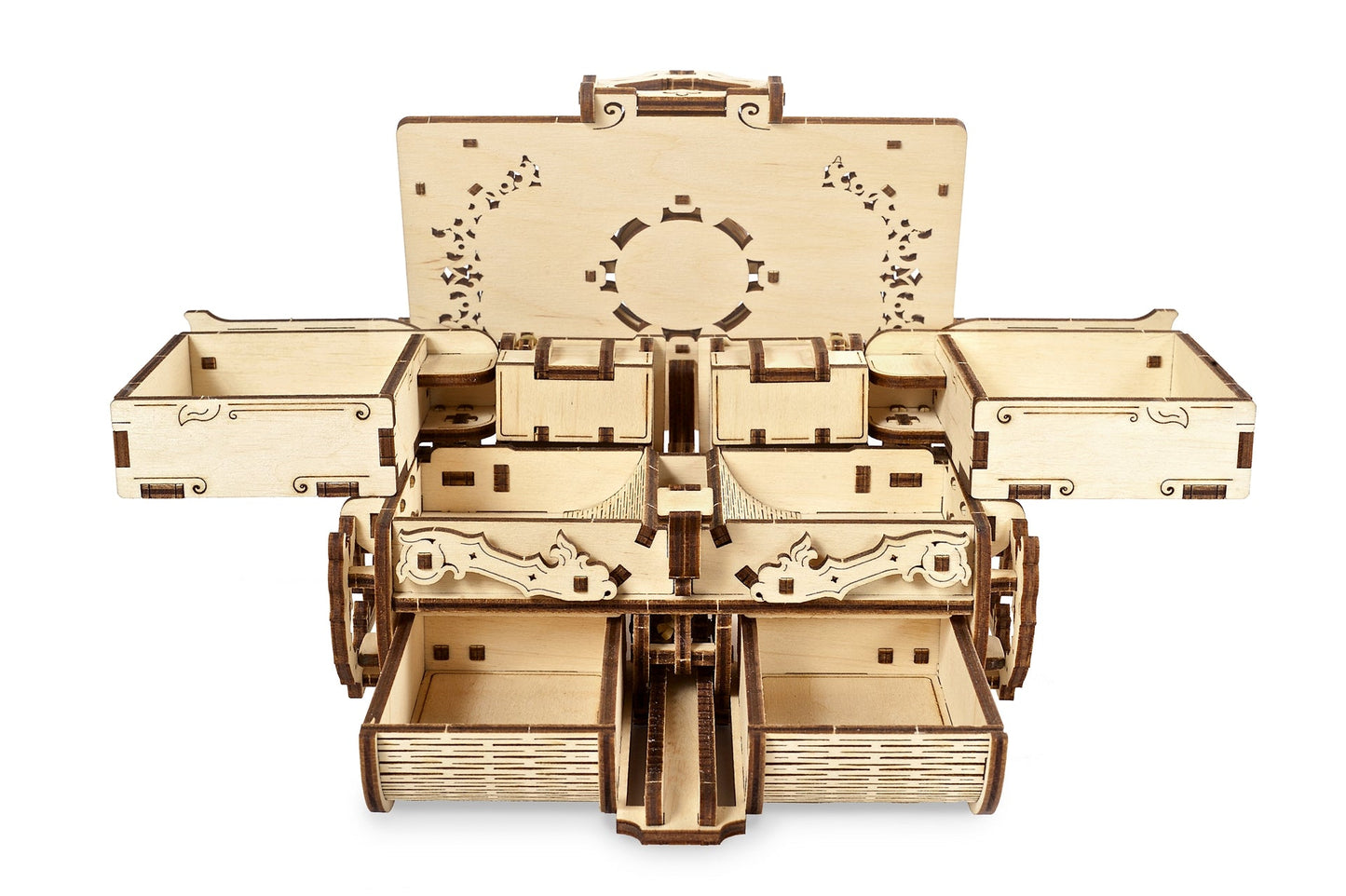 Ugears Amber Box ★Mechanical 3D Puzzle Kit Model Toys Gift Birthday Present Xmas Christmas Kids Adults