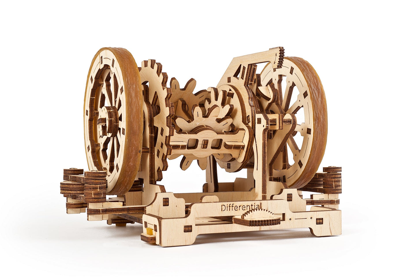 Ugears Stem Lab Differential ★Mechanical 3D Puzzle Kit Model Toys Gift Present Birthday Xmas Christmas Kids Adults