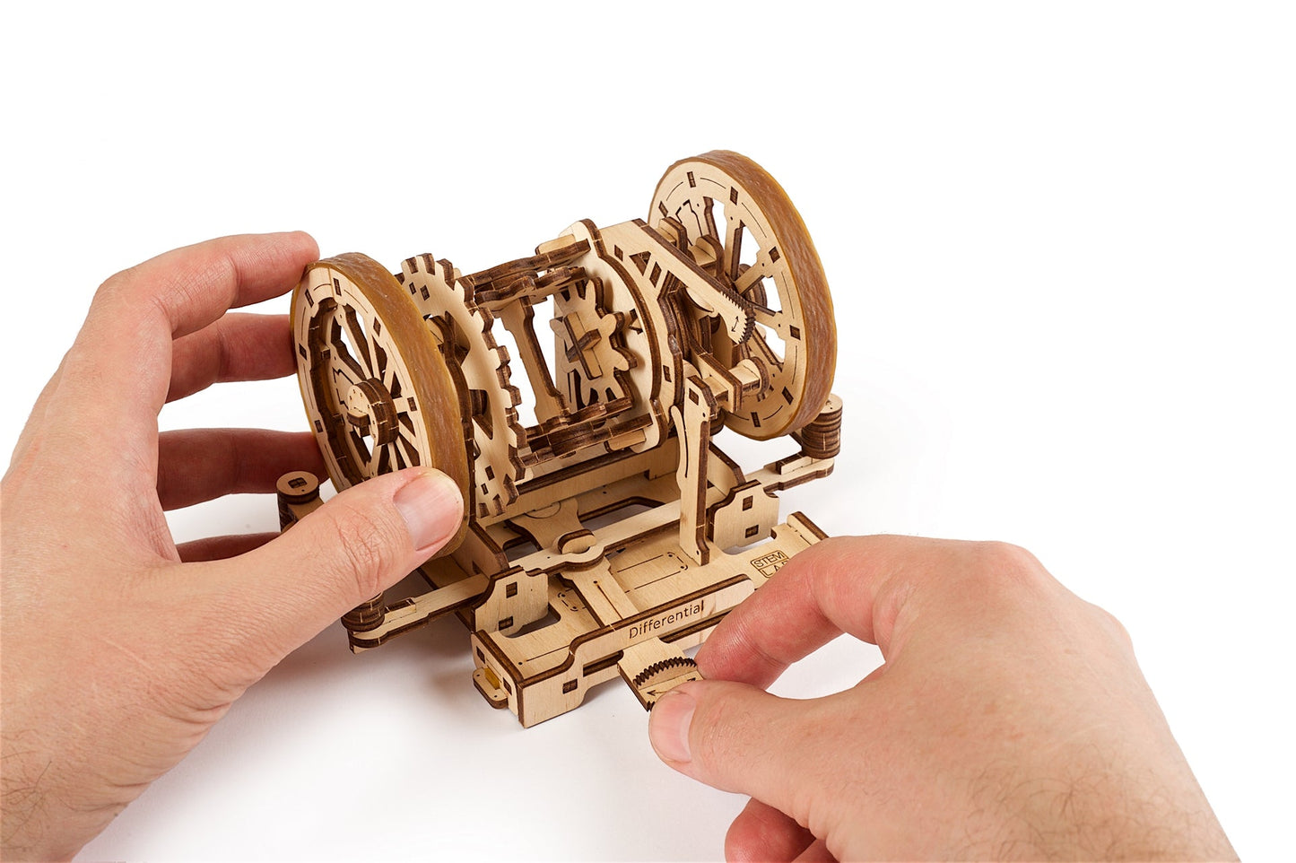 Ugears Stem Lab Differential ★Mechanical 3D Puzzle Kit Model Toys Gift Present Birthday Xmas Christmas Kids Adults