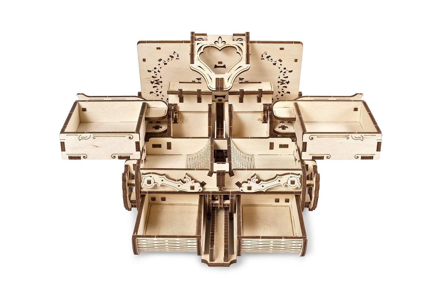 Ugears Amber Box ★Mechanical 3D Puzzle Kit Model Toys Gift Birthday Present Xmas Christmas Kids Adults