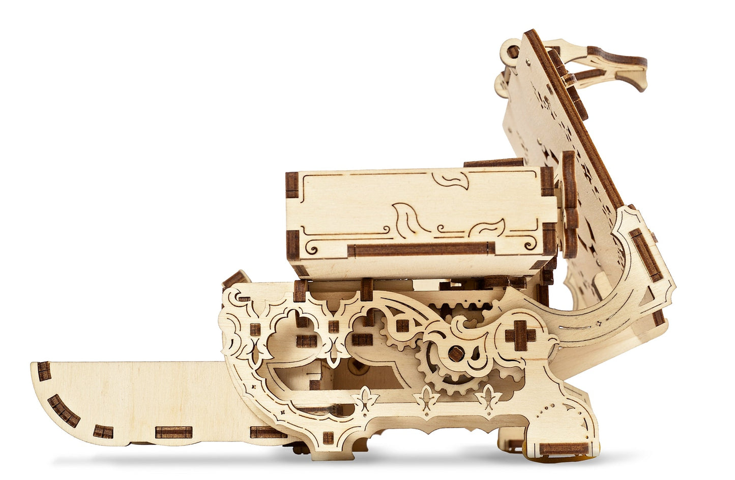 Ugears Amber Box ★Mechanical 3D Puzzle Kit Model Toys Gift Birthday Present Xmas Christmas Kids Adults