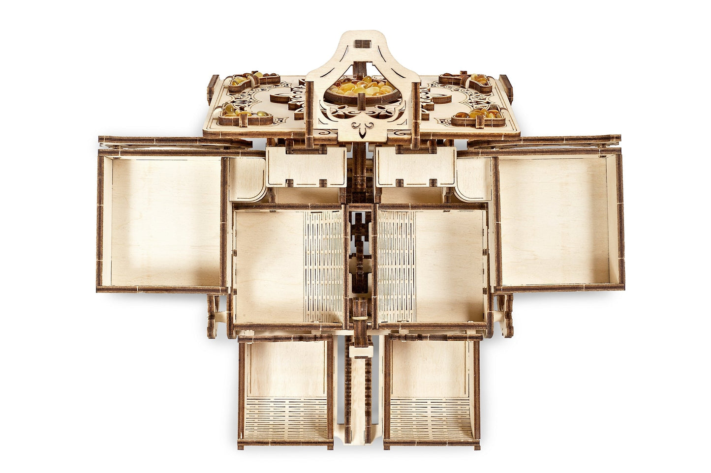 Ugears Amber Box ★Mechanical 3D Puzzle Kit Model Toys Gift Birthday Present Xmas Christmas Kids Adults