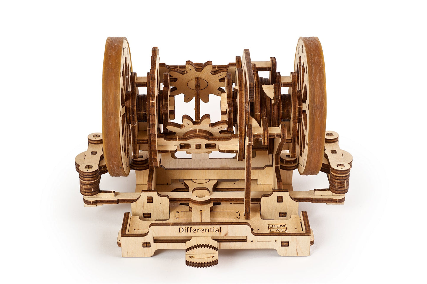 Ugears Stem Lab Differential ★Mechanical 3D Puzzle Kit Model Toys Gift Present Birthday Xmas Christmas Kids Adults