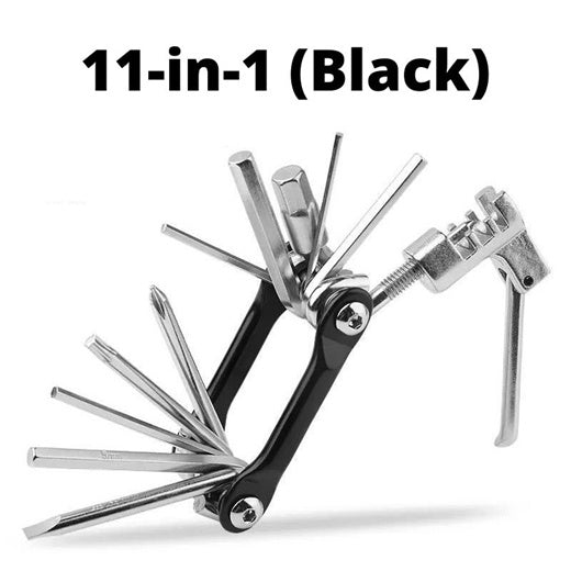 11in1 Bike Repair Multi Tools Kits Pocket Allen Key Hex Socket Set Bicycle Phillips Screwdriver