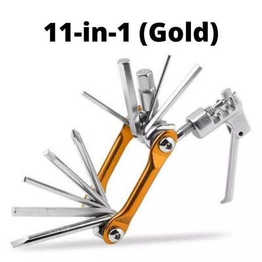11in1 Bike Repair Multi Tools Kits Pocket Allen Key Hex Socket Set Bicycle Phillips Screwdriver