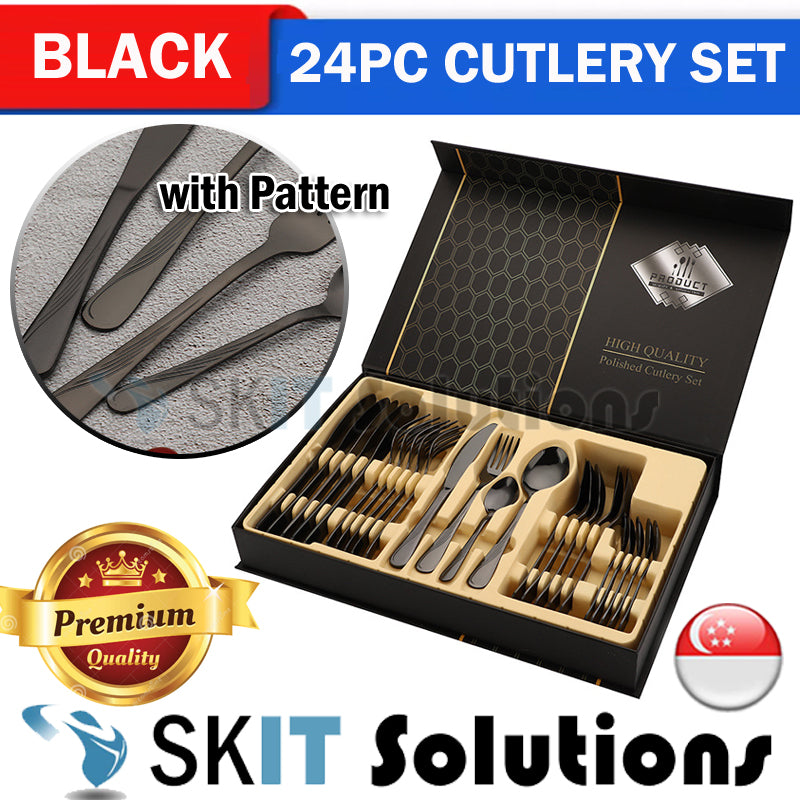 24-Piece Stainless Steel Cutlery Set for 6 – additional product view 6