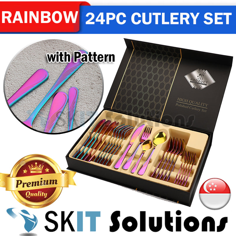 24-Piece Stainless Steel Cutlery Set for 6 – additional product view 5