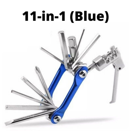 11in1 Bike Repair Multi Tools Kits Pocket Allen Key Hex Socket Set Bicycle Phillips Screwdriver