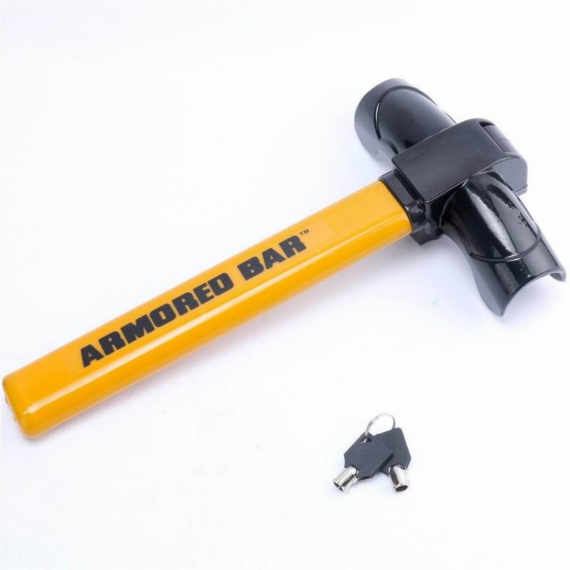 Armored Car Anti-Theft Steering Wheel Lock Thief Steal Car Vehicles Security