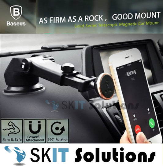 BASEUS Solid Series Telescopic Magnetic Car Mount