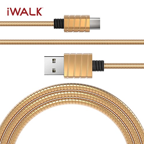 iWalk Metallic Fast Charging Sync Cable Charger Data Connector Type C 2A TypeC