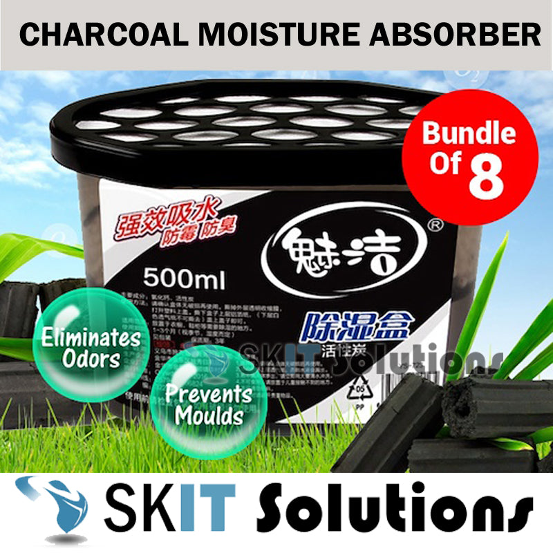 Charcoal Moisture Absorber★Bundle of 8★