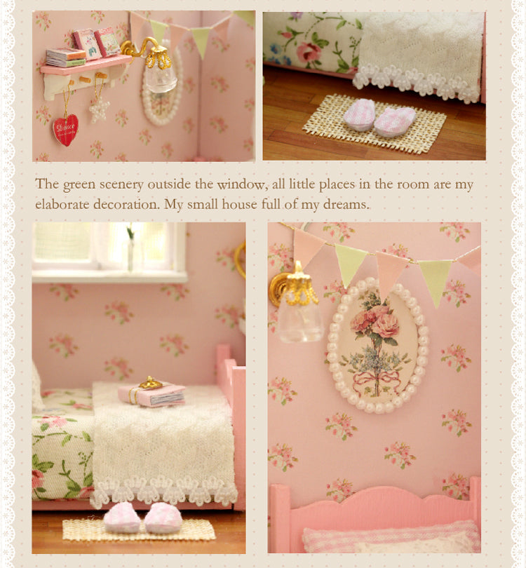 CuteRoom Sun Angel★Miniature Doll House Dollhouse★DIY Gift Wooden Handmade 3D