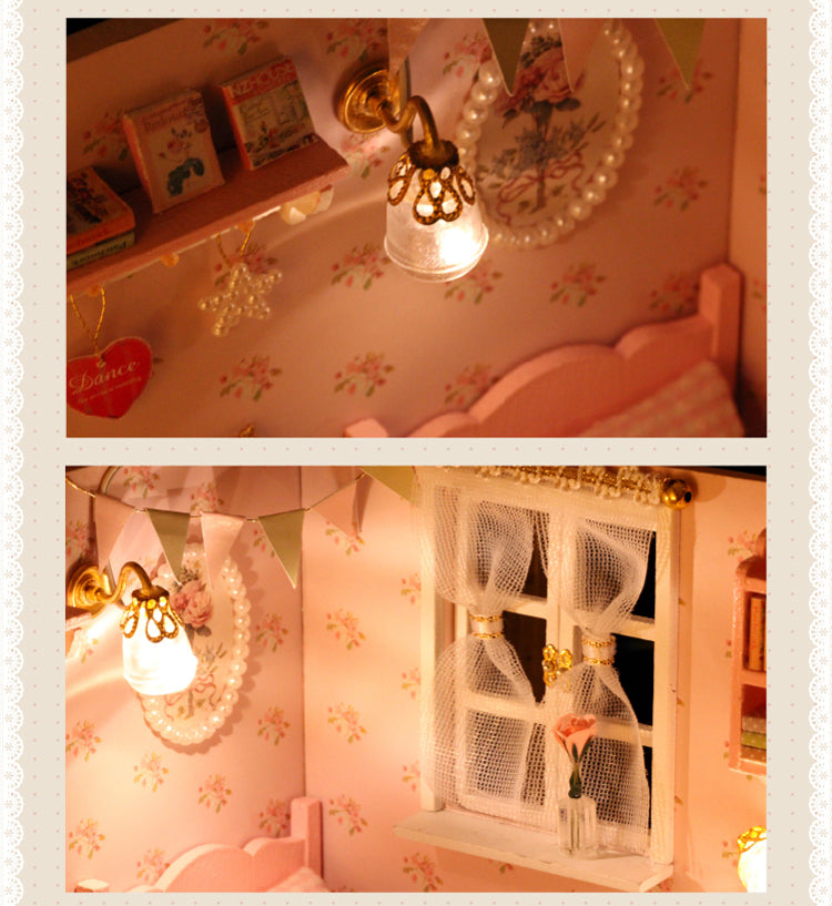 CuteRoom Sun Angel★Miniature Doll House Dollhouse★DIY Gift Wooden Handmade 3D