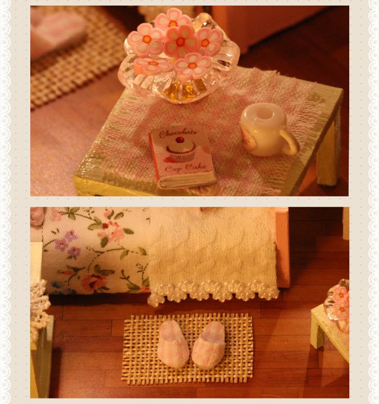 CuteRoom Sun Angel★Miniature Doll House Dollhouse★DIY Gift Wooden Handmade 3D