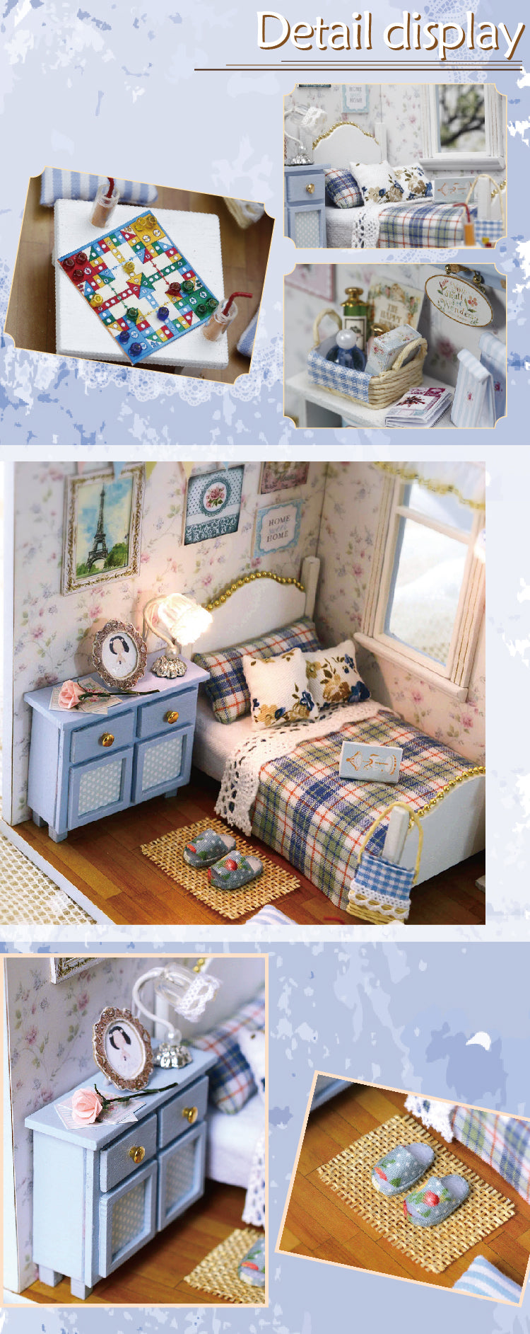 CuteRoom Sunlight Overflowing★Miniature Doll House Dollhouse★DIY Gift Wooden 3D