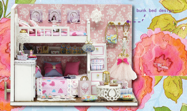 CuteRoom Dream Angels★Miniature Doll House Dollhouse★DIY Gift Wooden Handmade 3D