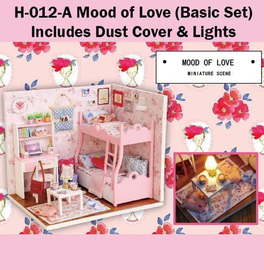 CuteRoom Mood For Love★Miniature Doll House Dollhouse★DIY Gift Wooden Handmade