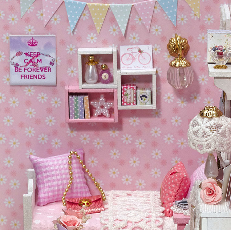 CuteRoom Sunshine Princess★Miniature Doll House Dollhouse★DIY Gift Wooden 3D