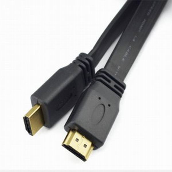 FLAT V1.4 HDMI Cable Wire 1.5M for Blue Ray DVD PS3 3D LED LCD HD TV Box HDTV