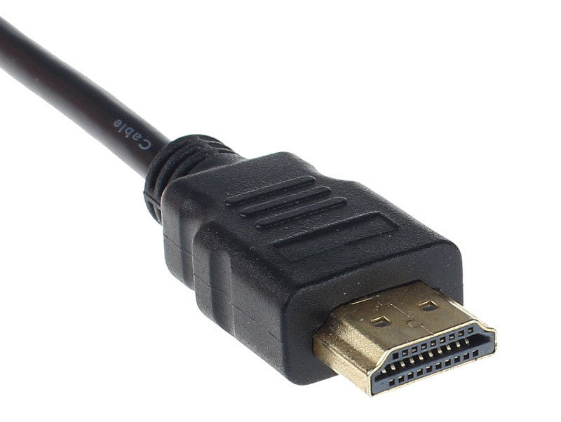 Compact Normal HDMI to VGA Adapter Sound Option Converter FHD 1080p Connector TV