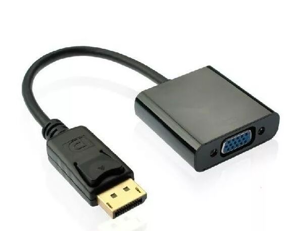Displayport to VGA Adapter Converter TV Projector Screening PC Computer Laptop