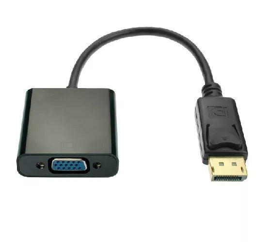 Displayport to VGA Adapter Converter TV Projector Screening PC Computer Laptop
