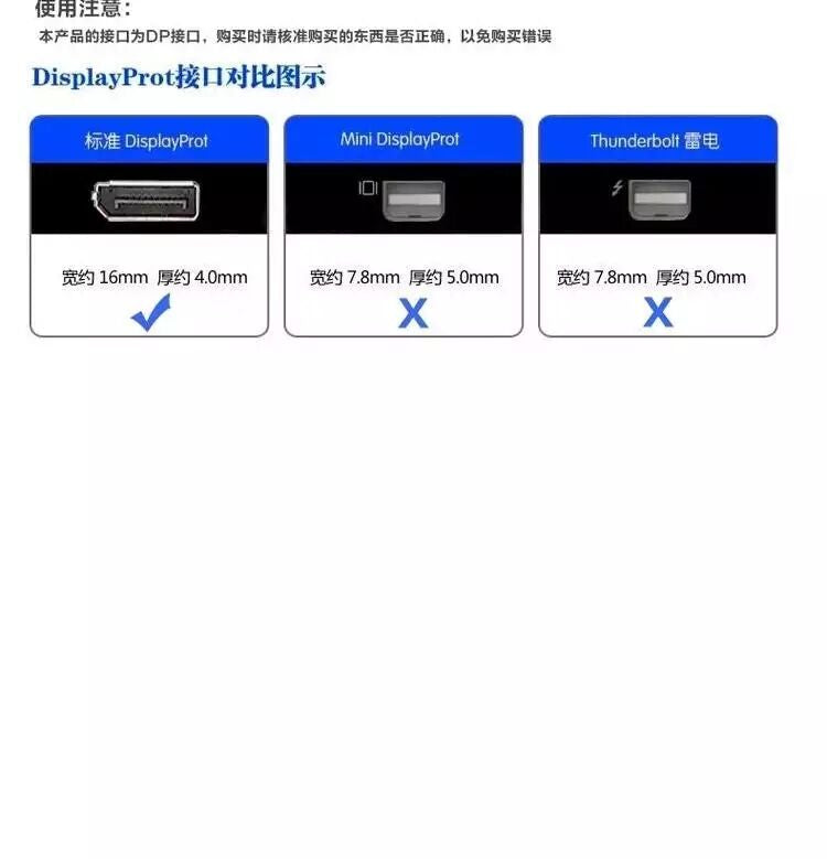Displayport to VGA Adapter Converter TV Projector Screening PC Computer Laptop