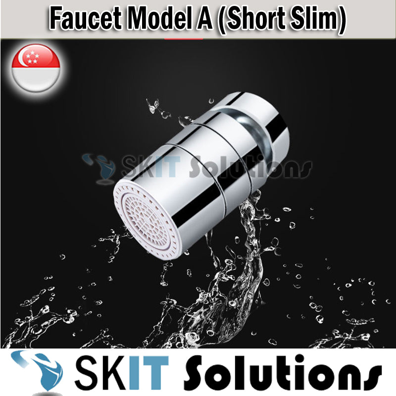 360 Degree Rotate Tap Faucet Aerator Extender Kitchen Bathroom Splash Filter Nozzle Spray Head Tools