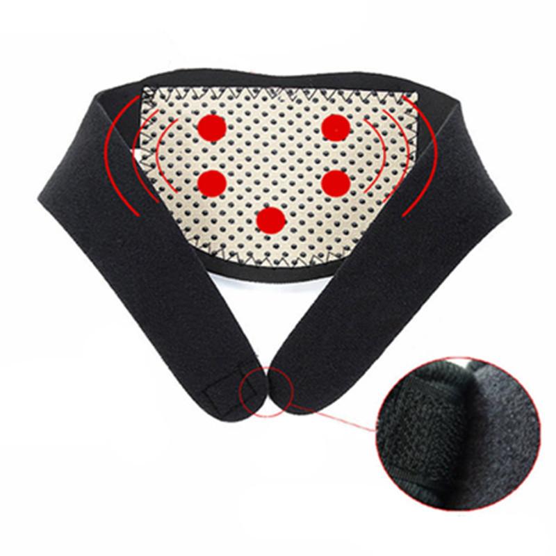 Tourmaline Self Heating Neck Guard Brace Pain Therapy Neck Massage Health Care