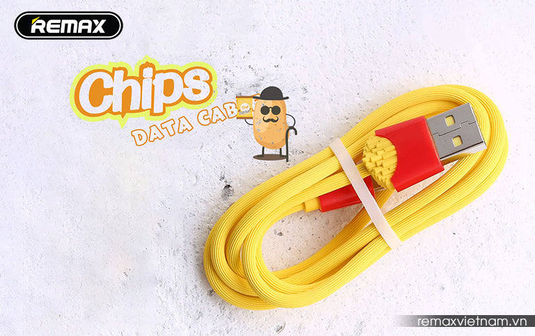 Remax Chips Data Cable RC-114 for Lightning / Micro / Type-C ★ 2.4A Fast Charge