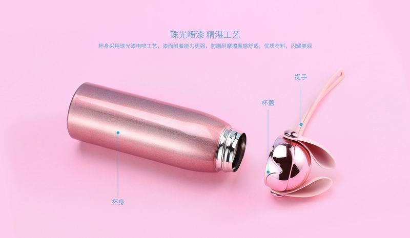 Remax RT-CUP62 Cool Dog Vacuum Cup Stainless Steel Tea Water Bottle Tumbler