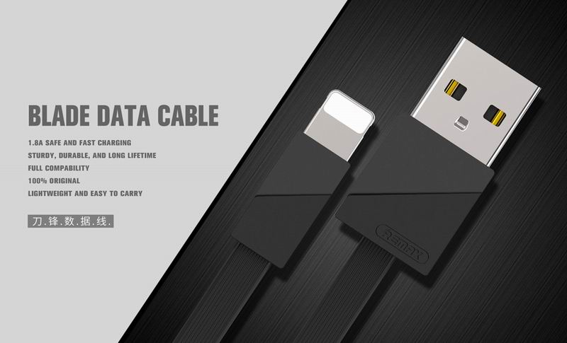 Remax RC-105m/i/a Blade Fast Charging Data Transfer Cable Lightning Micro Type C