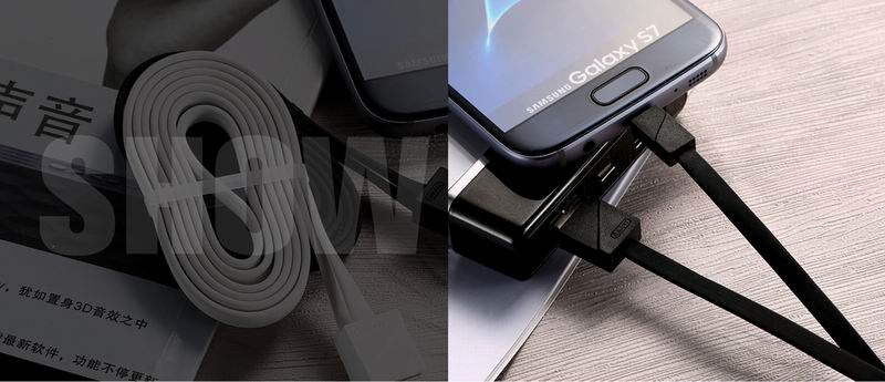 Remax RC-105m/i/a Blade Fast Charging Data Transfer Cable Lightning Micro Type C