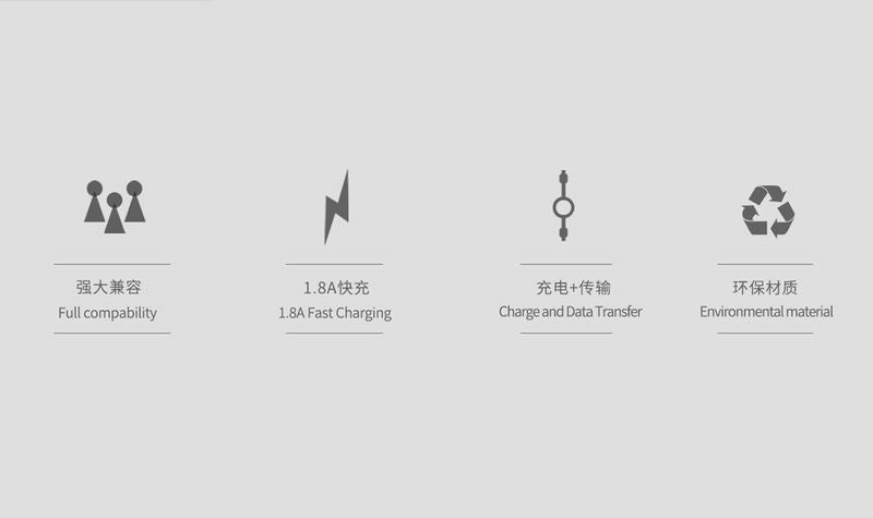 Remax RC-105m/i/a Blade Fast Charging Data Transfer Cable Lightning Micro Type C