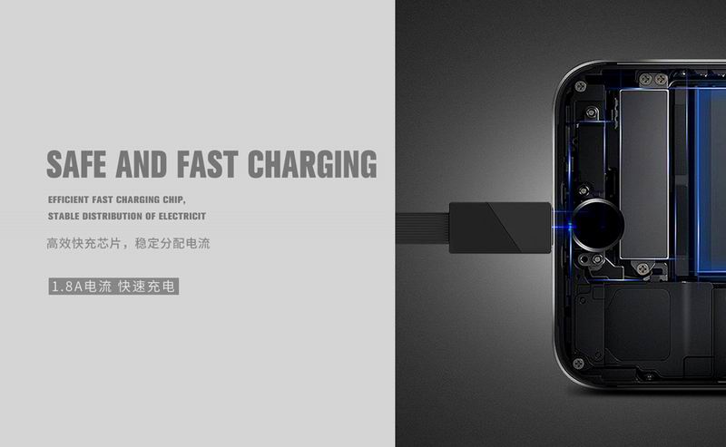 Remax RC-105m/i/a Blade Fast Charging Data Transfer Cable Lightning Micro Type C