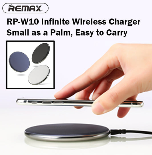 Remax RP-W10 Infinite Wireless Charging Charger Anti-Drop Durable Portable Light