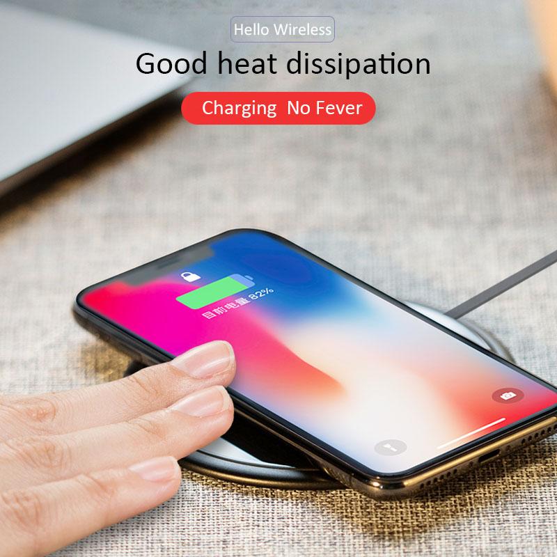Remax RP-W4 Mark Wireless Charger Charging Phone iPhone Samsung Android No Cable