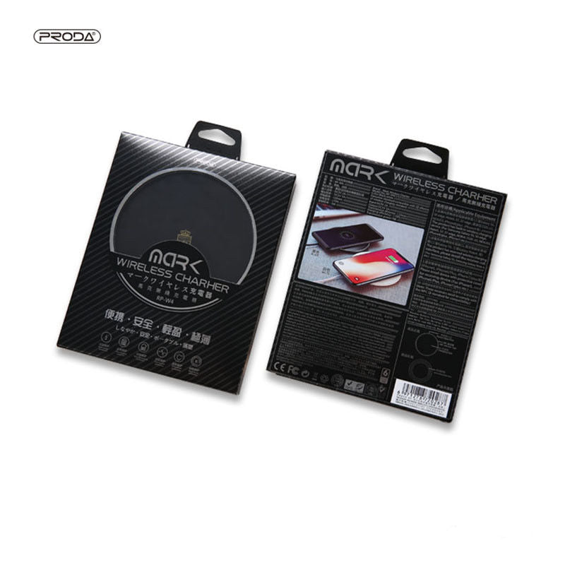 Remax RP-W4 Mark Wireless Charger Charging Phone iPhone Samsung Android No Cable