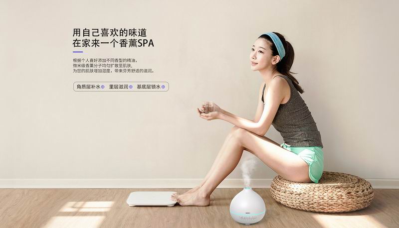 Remax RT-A810 Chan Aroma Diffuser Aromatherapy Fragrance Ambient Night Light