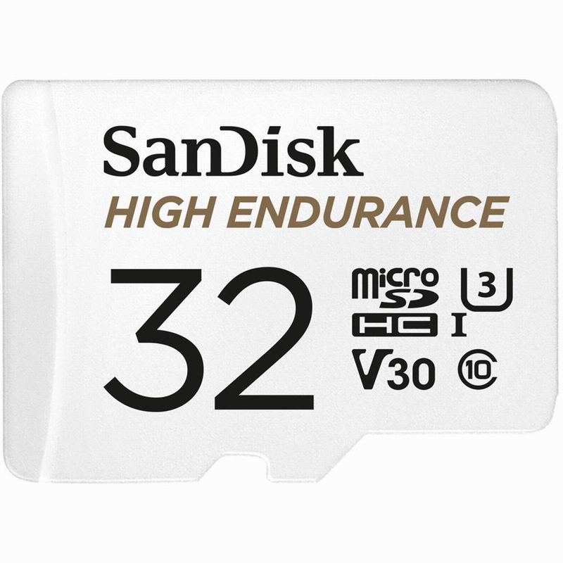 SanDisk High Endurance Memory Card 32GB 64GB 128GB 256GB Dash Cam Car Camera CCTV Video MicroSD 4K