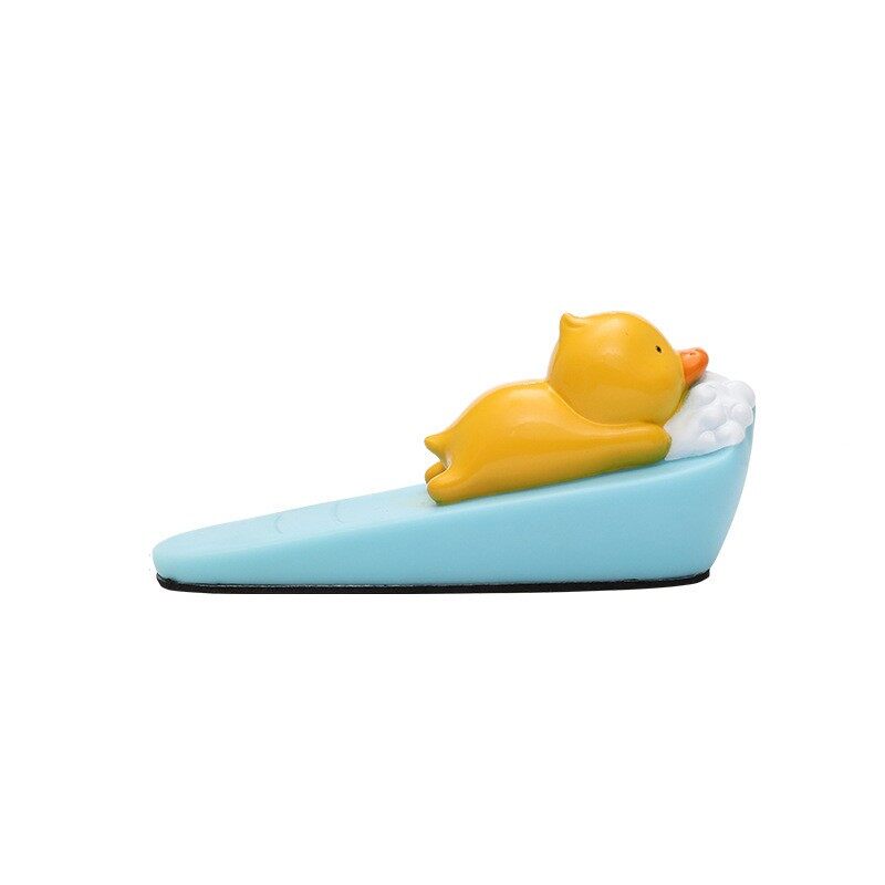 Cute Animal Shaped Door Stopper Anti-pinch Hand Safety Doorstop Heavy Duty Cartoon PVC Blocker